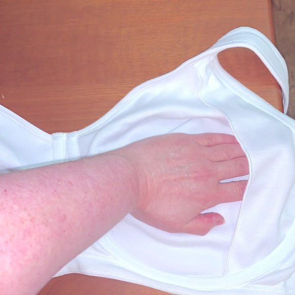 BREEZIES LINED COTTON NO-WIRE BRA - Picture 6 of 6